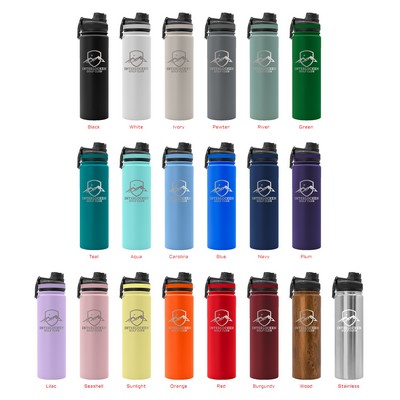 22 Oz. Tempercraft Sport Bottle w/Sport Lid